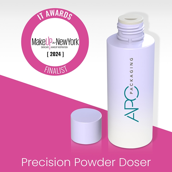 APC Packaging’s Precision Powder Doser Named Finalist at MakeUp in New York’s IT Awards