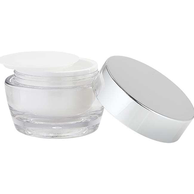 Clear Jar with Silver Cap | J17 | APC Packaging