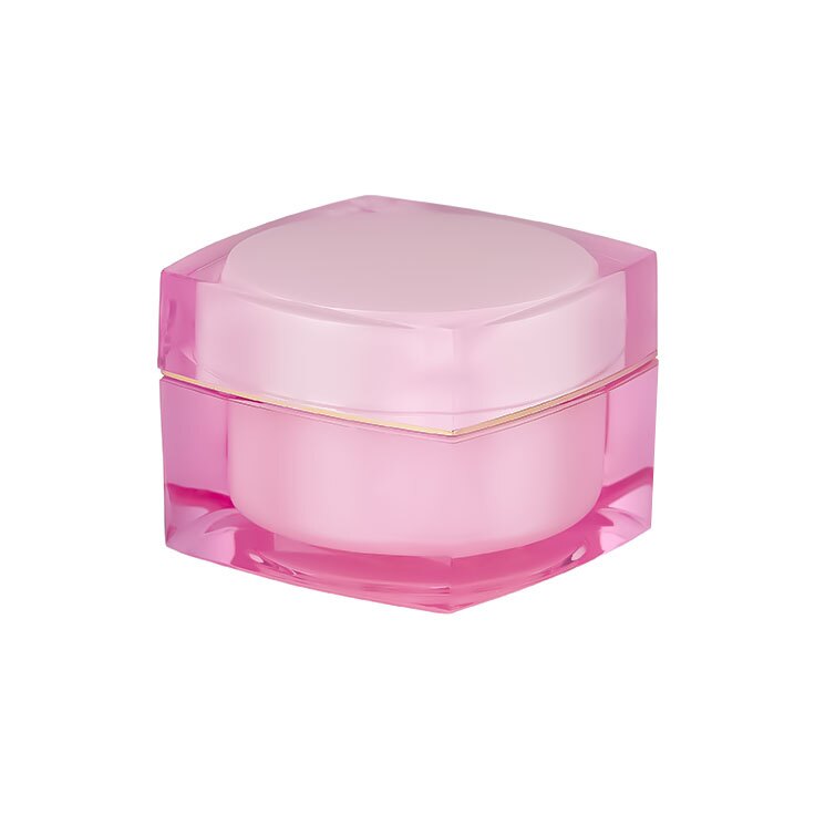 Elegant Square PMMA Jar | J09-1 | APC Packaging