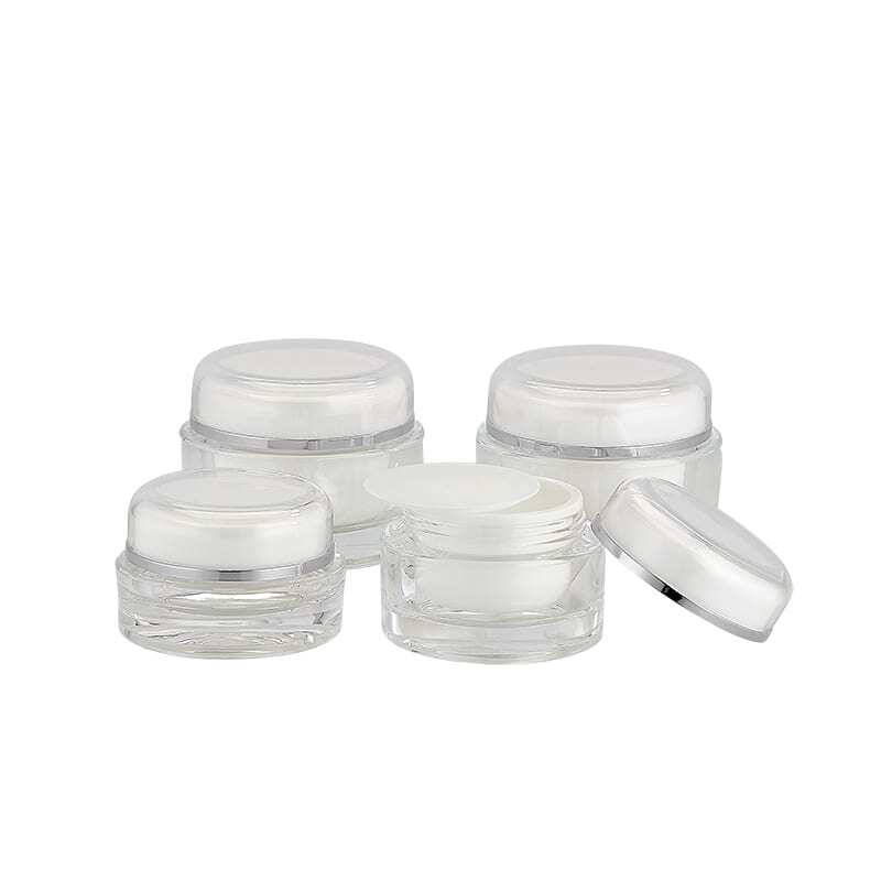 Related product: J03 | SHINY SILVER TRIM CLEAR JAR