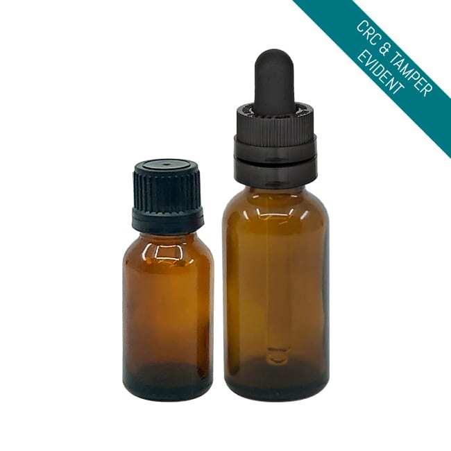 Related product: CRAM | Boston Round Amber Glass Bottle