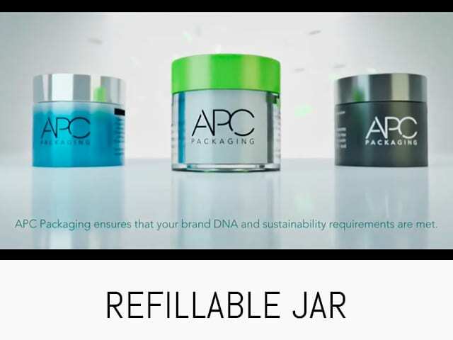 Sustainable Refillable Jar l JRA l APC Packaging