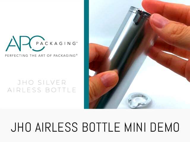AIRLESS SILVER BOTTLE