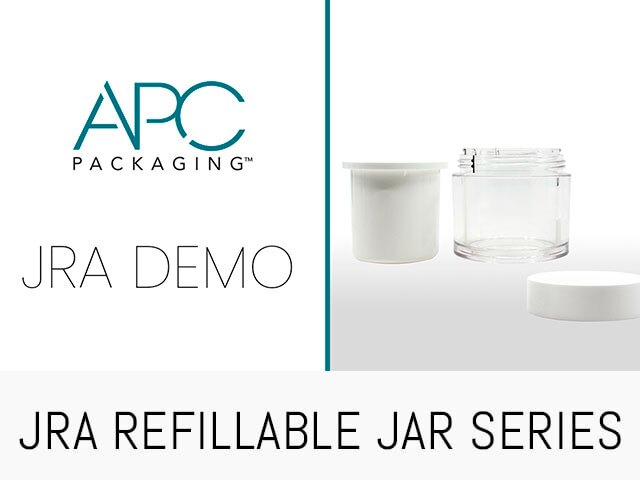 REFILLABLE JAR VIDEO DEMO | JRA | APC PACKAGING