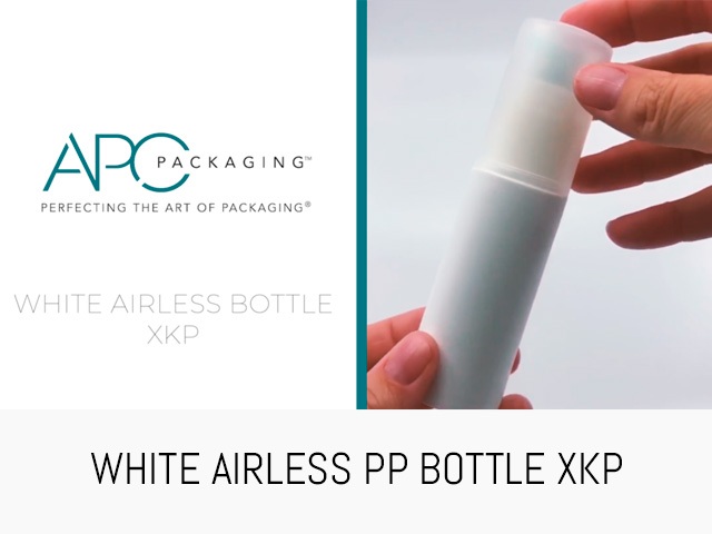 WHITE AIRLESS PP BOTTLE | APC PACKAGING | XKP