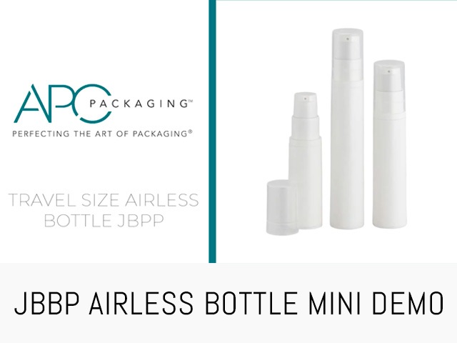 SAMPLE AIRLESS BOTTLE | JBPP | APC PACKAGING