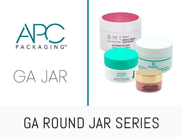 BEAUTY JAR ROUND JAR SERIES | GA | APC PACKAGING