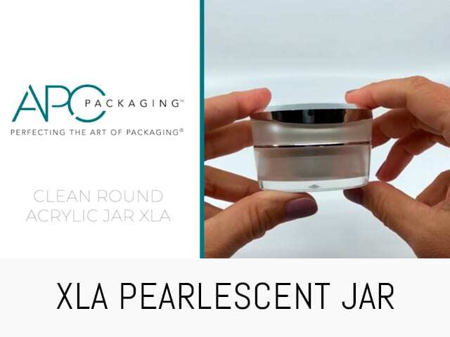 ROUND ELEGANT ACRILYC JAR I XLA l APC PACKAGING