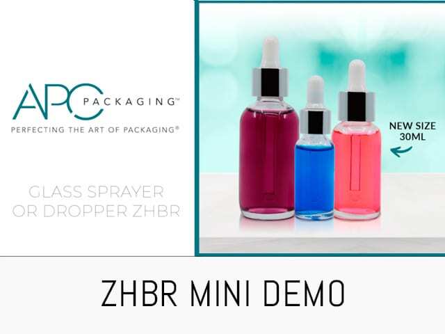 GLASS SPRAYER OR DROPPER MINI DEMO